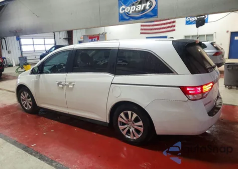 2017 Honda Odyssey Exl z USA, uszkodzony, nr VIN 5FNRL5H64HB012962